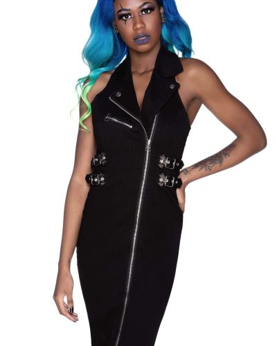 Killstar Dress Anti-Club Moto