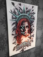 Barmetal Leinwand 90x60 CM Barpurge