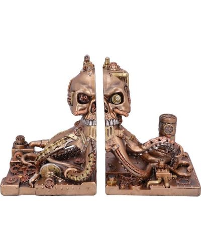 Nemesis Buchstütze Steampunk Octonium