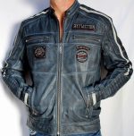 Affliction Echtlederjacke Velocity Limitiert