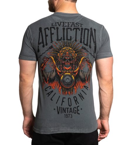 Affliction Shirt Reversible 2 in 1 AC Ancient