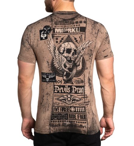 Affliction Shirt Hellbound Drifters