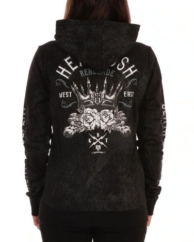 Headrush Zip-Hoody The Violent Heart Black