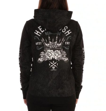 Headrush Zip-Hoody The Violent Heart Black