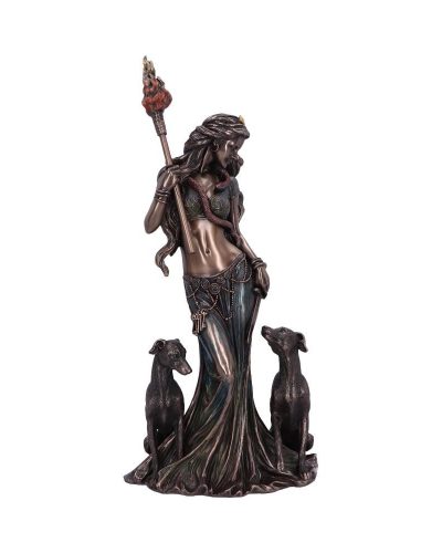 Nemesis Bronze Figure Hectate Moon Goddess