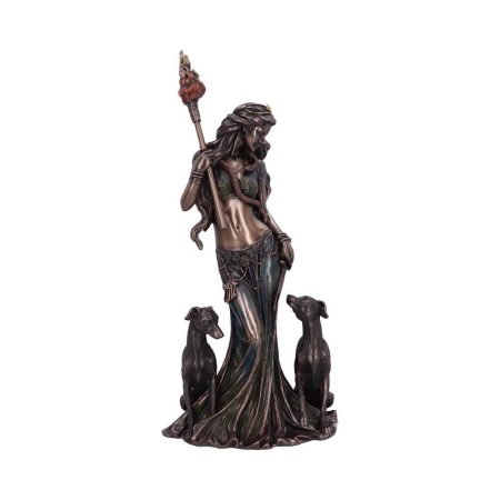 Nemesis Bronze Figure Hectate Moon Goddess