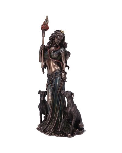 Nemesis Bronze Figure Hectate Moon Goddess