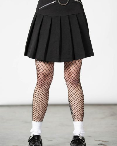Killstar Faltenrock No Lip Pleated