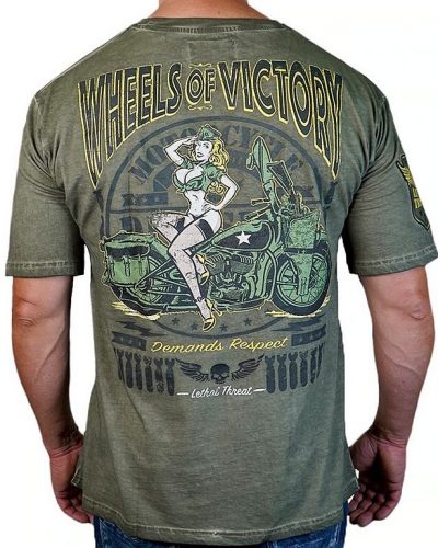Lethal Threat T-Shirt Wheels of Victory
