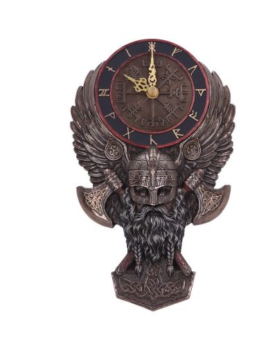 Nemesis Wanduhr Viking Vegvisir
