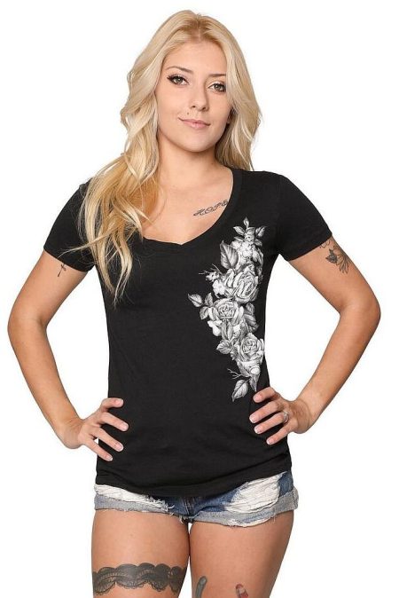 Metal Mulisha Shirt Rose Garden