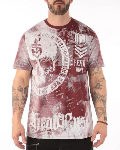 Headrush Shirt The Bugout Dunkelrot