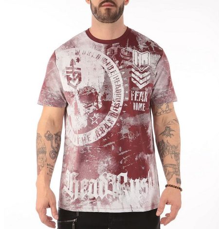 Headrush Shirt The Bugout Dunkelrot