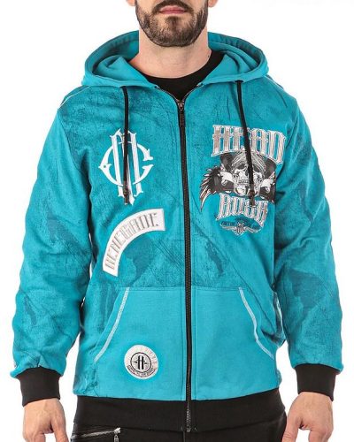 Headrush Zip-Hoody Jacke The Scavenger Blue