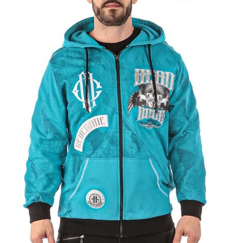 Headrush Zip-Hoody Jacke The Scavenger Blue