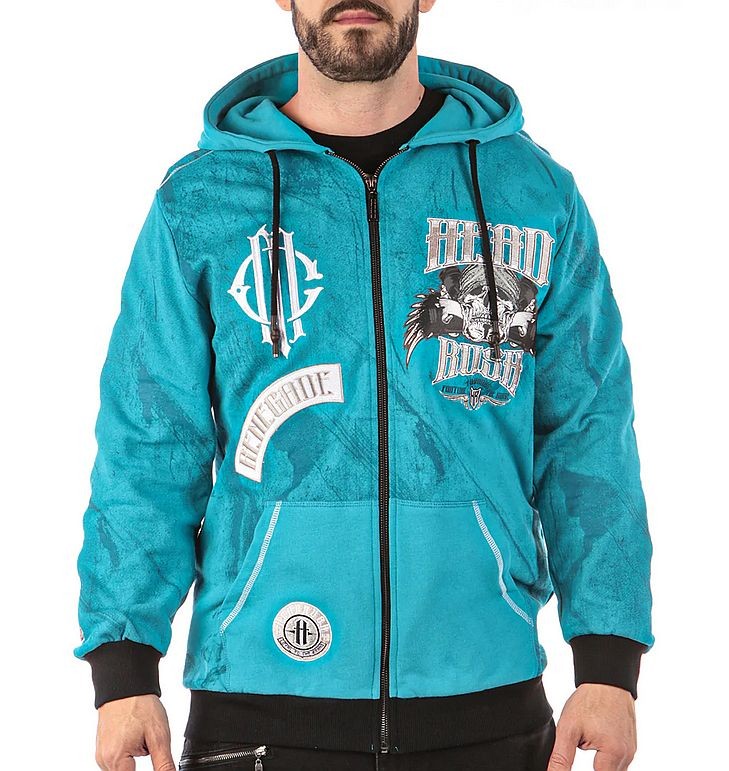 Headrush Zip-Hoody Jacke The Scavenger Blue