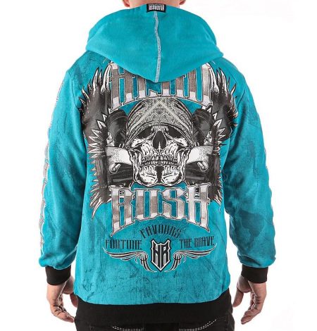 Headrush Zip-Hoody Jacke The Scavenger Blue