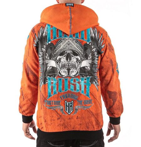 Headrush Zip-Hoody Jacke The Scavenger Orange