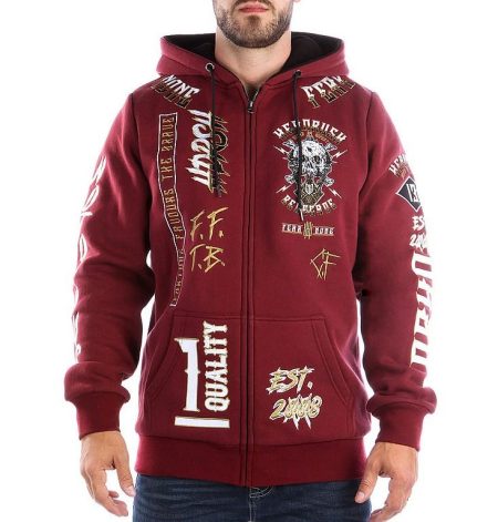 Headrush Zip-Hoody Jacke Over The Hell