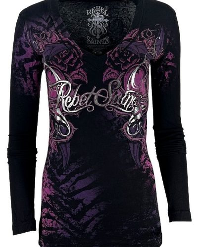 Rebel Saints by Affliction Longsleeve Script