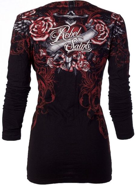 Rebel Saints by Affliction Longsleeve Knife