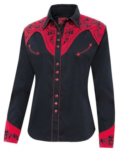Stars & Stripes Damen Westernhemd Dolly