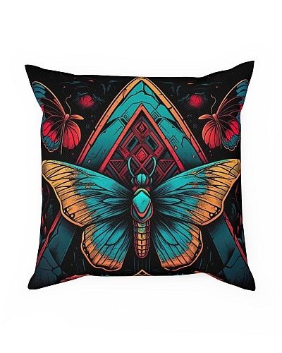 Barmetal Kissen Butterfly 40x40 CM