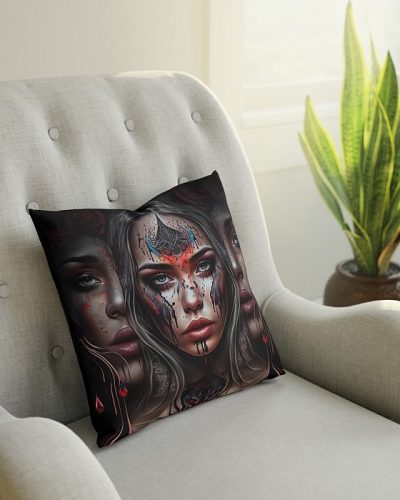 Barmetal Kissen Owl Orange Eyes 40x40 CM