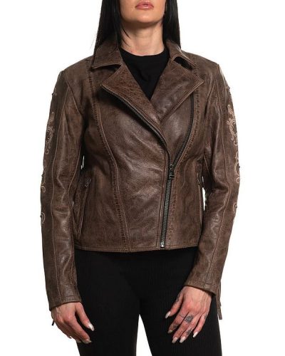 Affliction Echtleder Jacke Willow limitiert