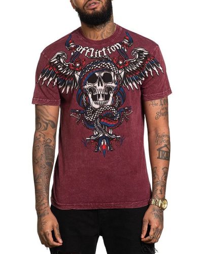 Affliction Shirt Poisonous Shadow