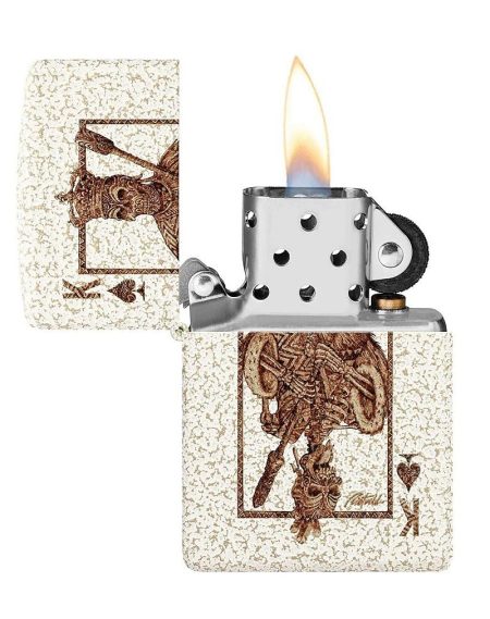 Zippo Rick Rietveld Ace Skull