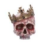 Nemesis Now Totenkopf Schädel mit Krone Macbeth
