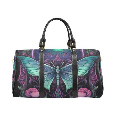 Barmetal Reisetasche Gold Butterfly