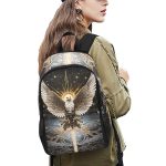 Barmetal Rucksack Green Butterfly