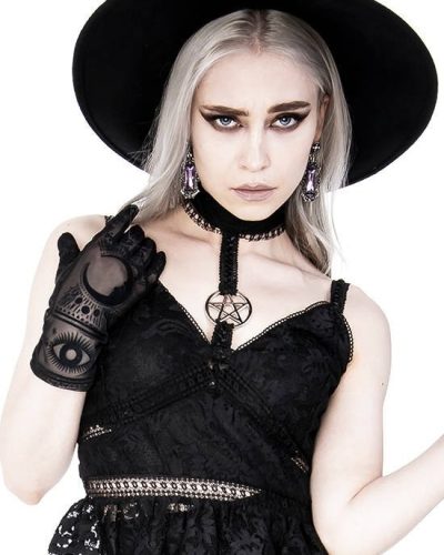 Restyle Lace Top Pentagram