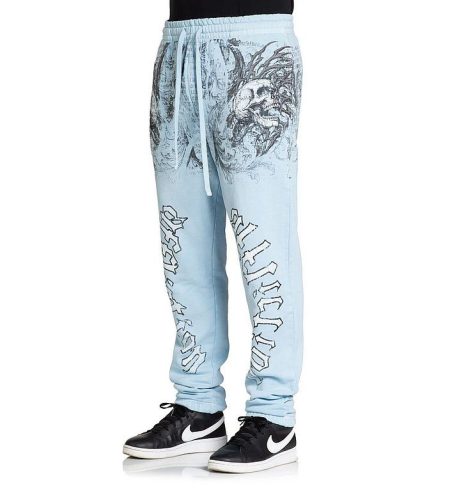 Affliction Heavyweight Trainerhose Sky Blue