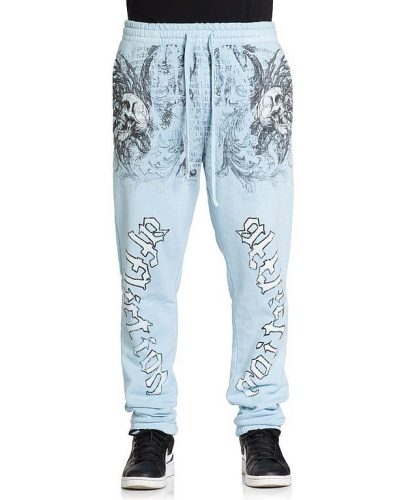 Affliction Heavyweight Trainerhose Sky Blue