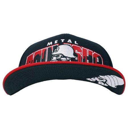 Metal Mulisha Snapback Cap Ripped Black