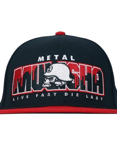 Metal Mulisha Snapback Cap Ripped Black