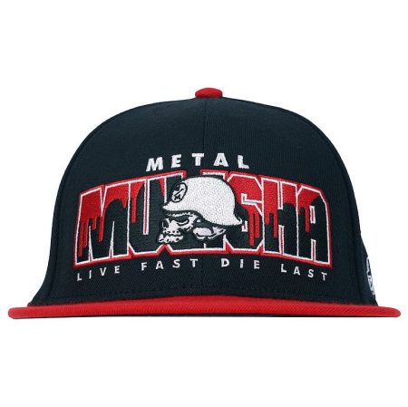 Metal Mulisha Snapback Cap Ripped Black