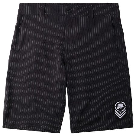 Metal Mulisha Badehose Crooked Pinstripe
