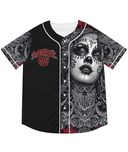 Barmetal Baseball Jersey Hellwolf