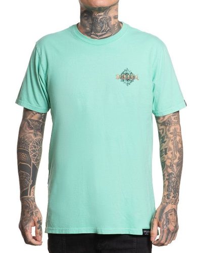 Sullen Shirt Death Barrel Ice Green