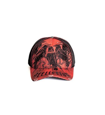 Affliction Snapback Cap Crows