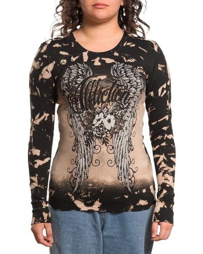 Affliction Longsleeve Wing Blossom