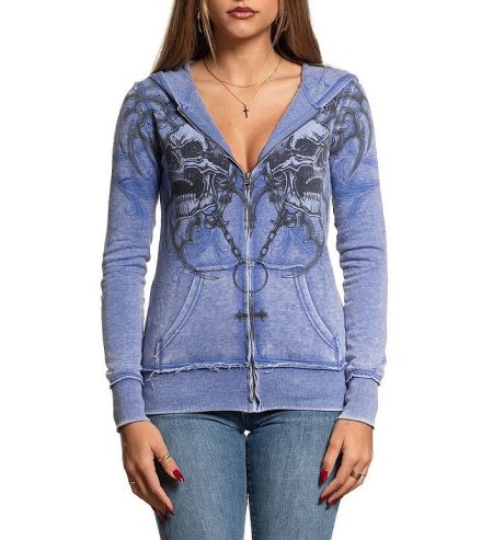 Affliction Zip Hoody Shred Fest