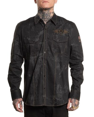 Affliction Hemd Cosmic Logic