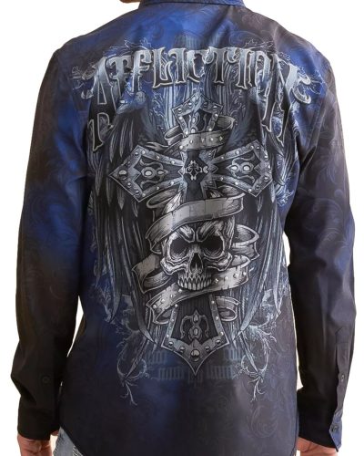Affliction Hemd Wage Chaos