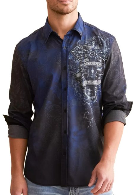 Affliction Hemd Wage Chaos