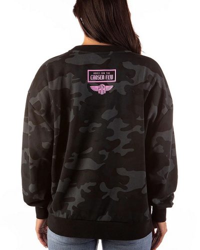 Headrush Pullover Camo Skull